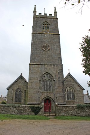 Crowan church front view